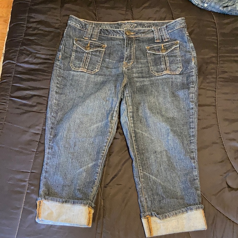 Gitano cropped jeans size 12
